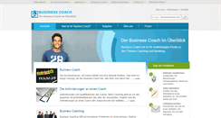 Desktop Screenshot of business-coach.net